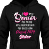 I Love My Senior - Family Senior 2024 - Personalized Custom Graduation 2024 Shirt C635