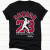 Baseball Softball Senior 2024 Personalized Custom Graduation Shirt C633