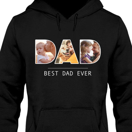 Personalized Custom Photo Dad Mom Shirt C668