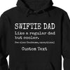Swiftie Dad Mom Personalized Custom Dad Mom Funny Taylor Fan Shirt T810
