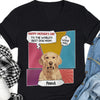 To The World Best Dog Dad Personalized Custom Photo Dog Dark Shirt Gift For Dad Mom C767