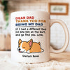Bite The Butt Personalized Custom Dog Mug C811