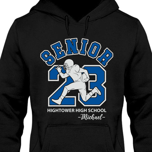 American Football Senior 2024 Personalized Custom Graduation Shirt C633