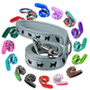 EcoBark Gray Dog Leash- Padded Comfort Grip Leash - 4ft, 5ft, and 6ft Leash for Small and Medium Dogs