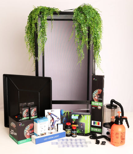 Size 24: 24x24x48 Deluxe All-In-One WIFI Controlled Automated Chameleon kit