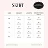 Ivory Contrast Skirt