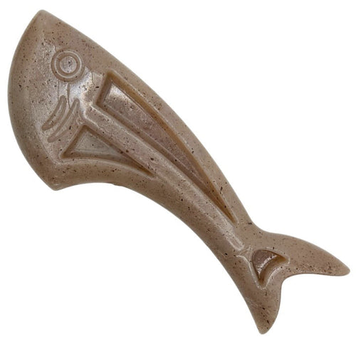 Dog Fish Nylon Dog Chew & Enrichment Toy | Ultra-Durable for Aggressive Chewers | SodaPup