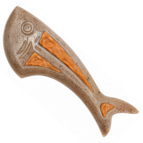 Dog Fish Nylon Dog Chew & Enrichment Toy | Ultra-Durable for Aggressive Chewers | SodaPup