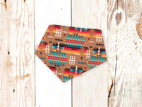 Southwest Sienna Dog Bandana