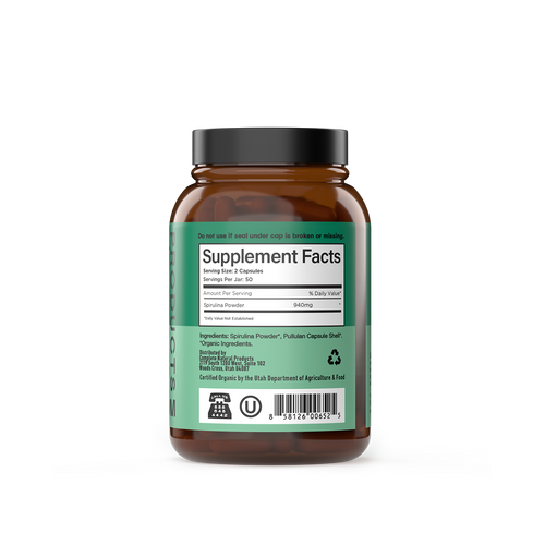 Organic Spirulina Capsules