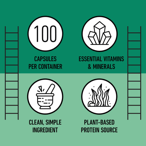 Organic Spirulina Capsules
