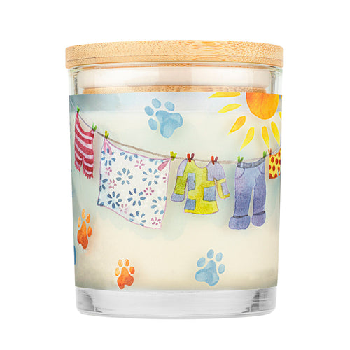 Sunwashed Cotton Candle