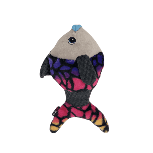 12 Fish with Moving Fins Animal Toy