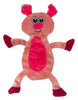 12 Pig Crinkle Flat Dog Toy