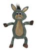 12 Donkey Crinkle Flat Dog Toy