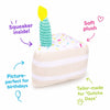 Cupcakes and Cake Slices Mini Plush Dog Toys Collection
