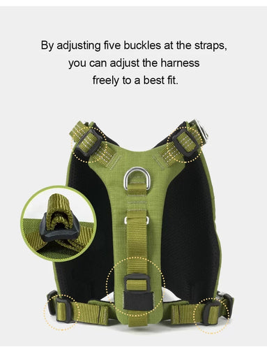 TrueLove Tactic Comfortable Cordura Adjust Dog Harness  Model Number:TLB2251