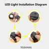 TrueLove LED Clip Dog Safety Light TLD19101