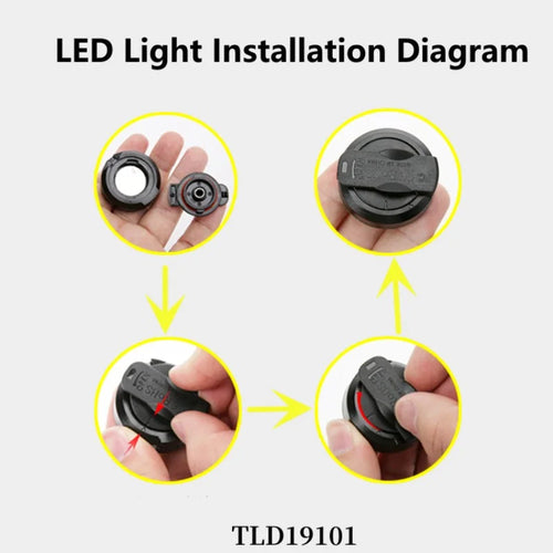 TrueLove LED Clip Dog Safety Light TLD19101