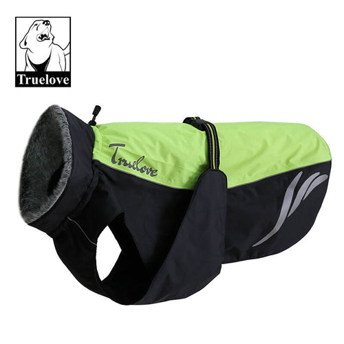 TrueLove Mt. Tallac Winter Dog Coat TLG2371 - Waterproof with 3M Scotchlite Reflective