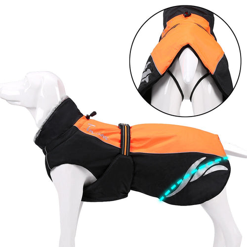 TrueLove Mt. Tallac Winter Dog Coat TLG2371 - Waterproof with 3M Scotchlite Reflective