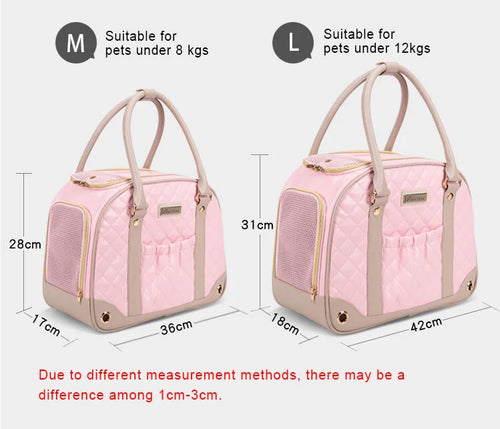 TrueLove Pet Carrier TLX6971 - Available in Black or Pink