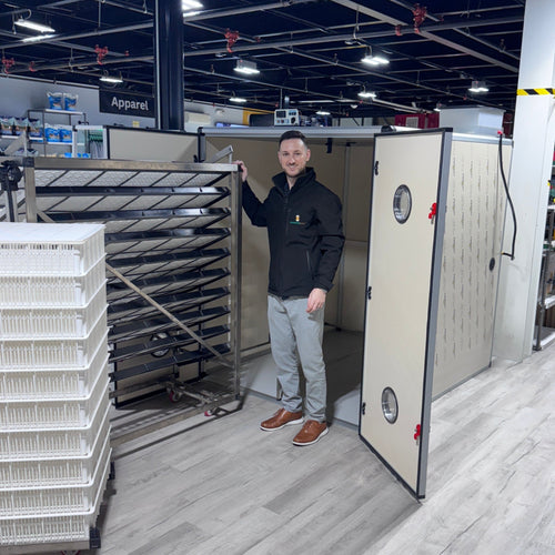 T4800 SH - Egg Incubator - Setter & Hatcher (With Trolley)