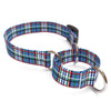 Tartan Blue Dog Collar