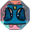 EcoBark Step In Dog Harness - XXXS to Small Breeds- Reflective Soft Mesh Harness for Teacup, Small Dogs and Puppies / Teal