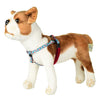 XXSmall Teal & Red Daisy Freedom No-Pull Harness 13-16 Chest