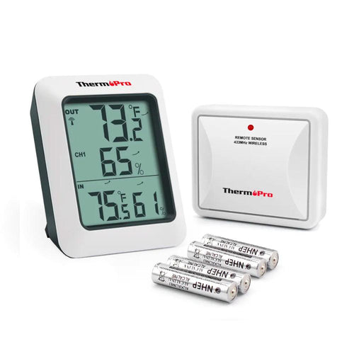 ThermoPro TP60 Digital Indoor Outdoor Thermometer / Hygrometer