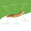 12 Beef Trachea Dog Chew