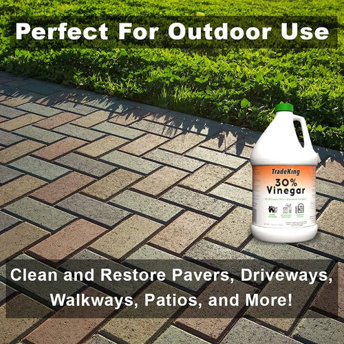 TradeKing 30% Vinegar The All Natural Alternative Home Cleaner 1 Gallon