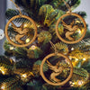 Wooden Hummingbird Ornament, 3 Pack