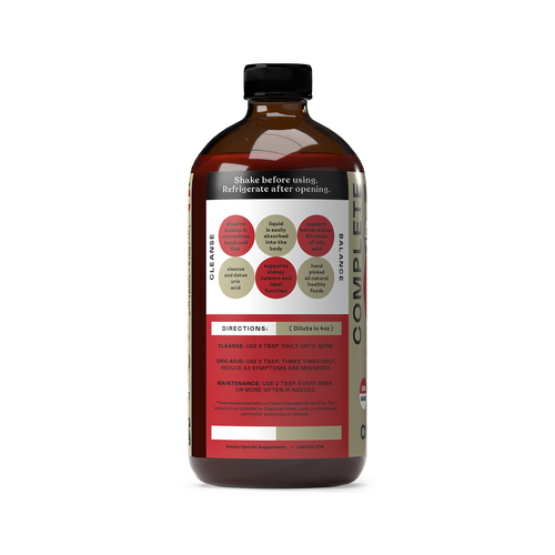 Uric Acid Complete - 16oz Glass Bottle