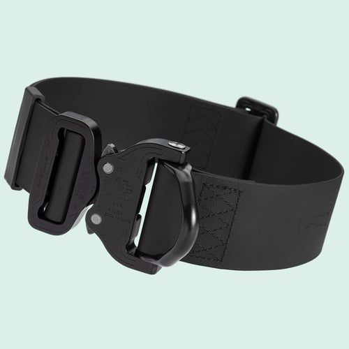 Viper BioThane Tactical Dog Collar with Cobra Buckle, 1.75 Wide