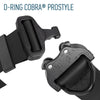 Viper BioThane Tactical Dog Collar with Cobra Buckle, 1.75 Wide