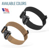 Viper BioThane Tactical Dog Collar with Cobra Buckle, 1.75 Wide
