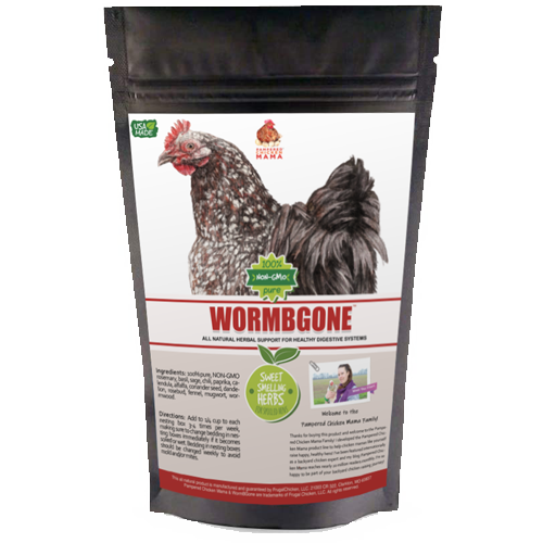 WormBGone Nesting Herbs For Pet Chickens With Roses, Chilis, Calendula, Dandelion For Healthier Coops