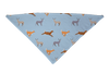 Wild Deer Blue Dog Bandana