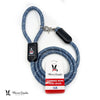 Rope Leash - Blue Reflective
