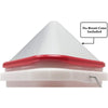 RentACoop 2 Gallon Chicken BPA-Free Plastic Bucket Waterer Set with 4 Horizontal Nipples - Center Placement - 2025 Version