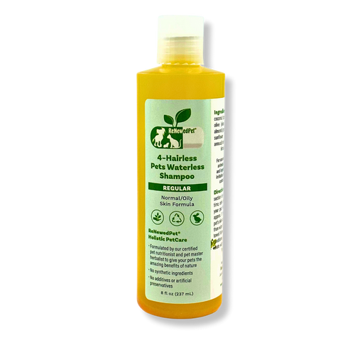 4-HAIRLESS PETS REGULAR WATERLESS SHAMPOO