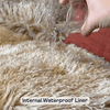 PupRug® Luxe Faux Fur Orthopedic Dog Bed -  Plush Sheep Tan