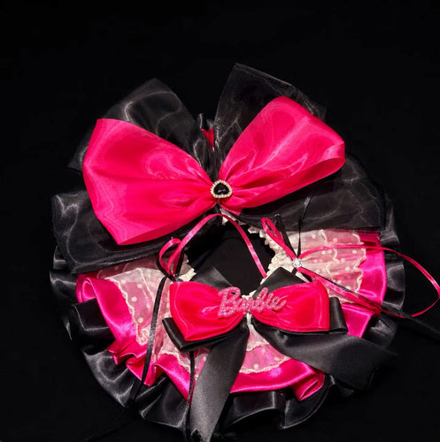 Babi Satin Lace Pet Bib Collar