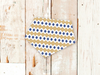 Winter Blue and Gold Dog Bandana