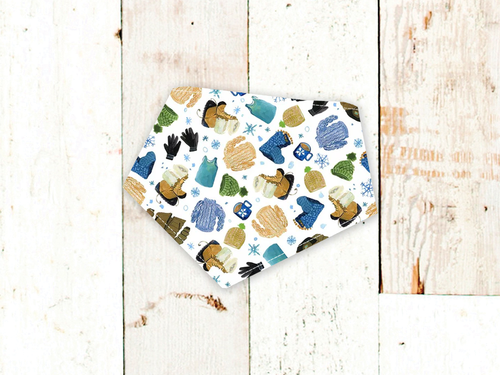 Winter Weather Dog Bandana