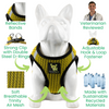EcoBark Step In Dog Harness - XXXS to Small Breeds- Reflective Soft Mesh Harness for Teacup, Small Dogs and Puppies / Yellow Sport