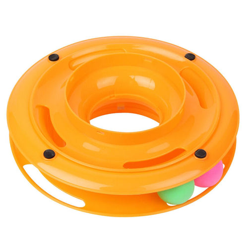 Interactive Cat Ball Disk Toy