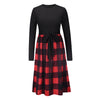 Knitted Skirt European And American Slim Lace-up Plus Size Women's Skirt